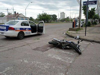 Motociclistas heridos en accidentes de tr�nsito