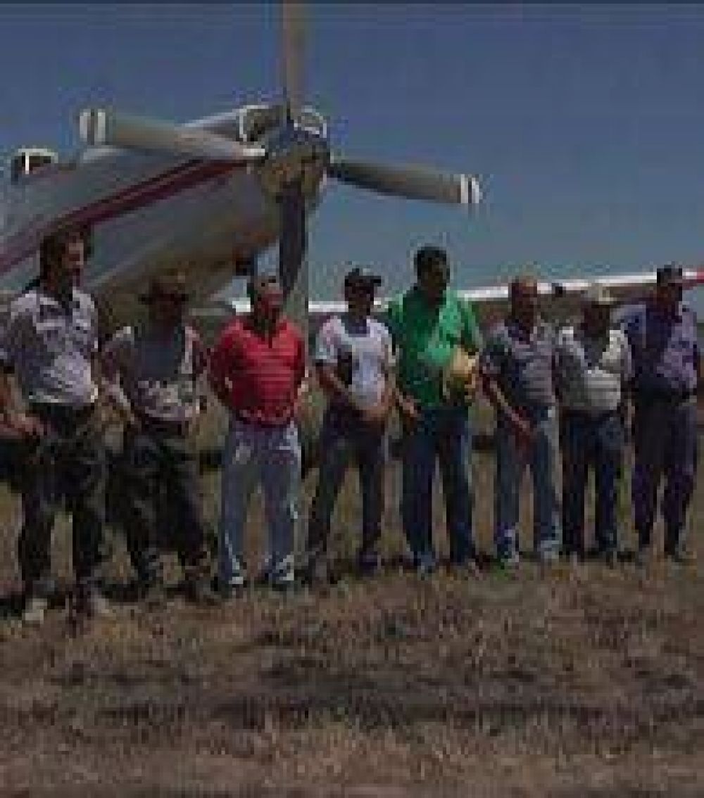 Fuertes acciones del estado combatiendo sucesivos incendios rurales en el territorio