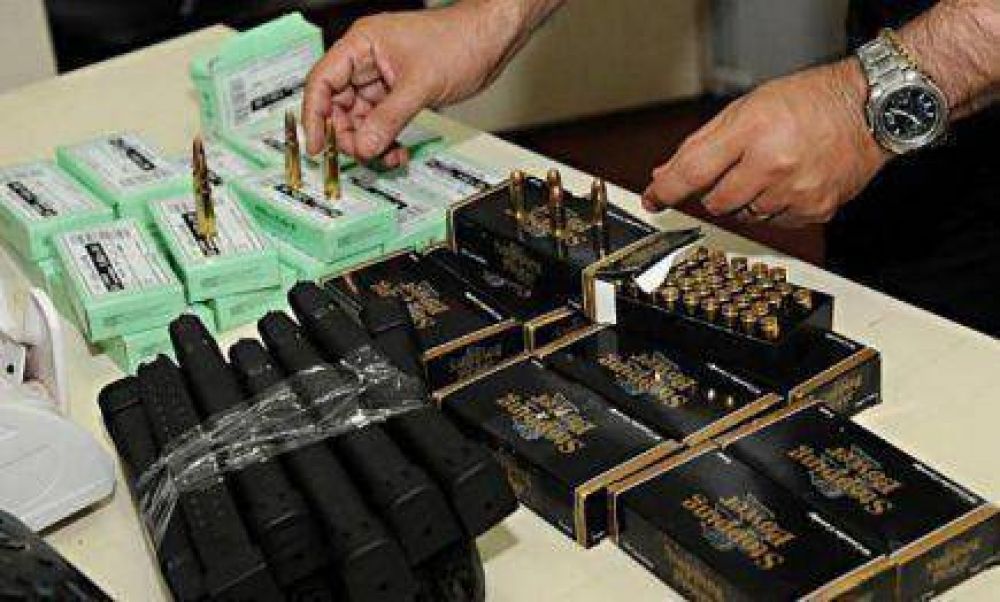 Incautaron municiones que estaban destinadas a narcos rosarinos       