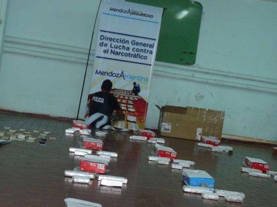 Secuestraron 50 kilos de marihuana y detuvieron a una banda de narcos que operaba en Mendoza