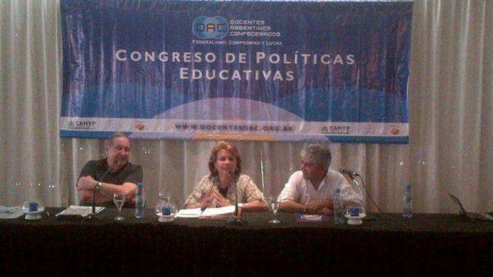 Comenz� el segundo Congreso de Pol�ticas Educativas 