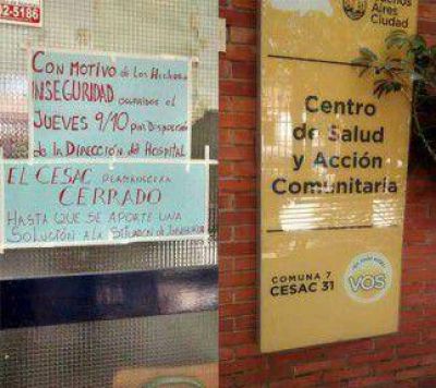 Reabre el CESAC 31, que atiende al barrio Illia