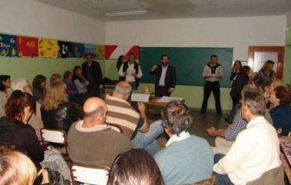 Vecinos de Gardey eligieron tres obras para desarrollar con el presupuesto participativo