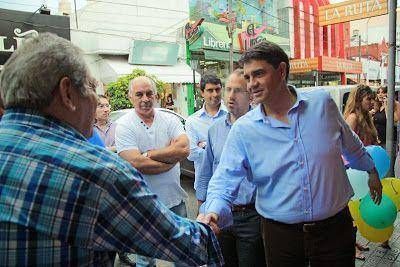 JORGE MACRI RECORRI� SAN MART�N Y TRES DE FEBRERO