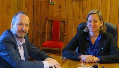 Sabbatella lleg� a Bariloche para inaugurar la nueva sede del AFSCA