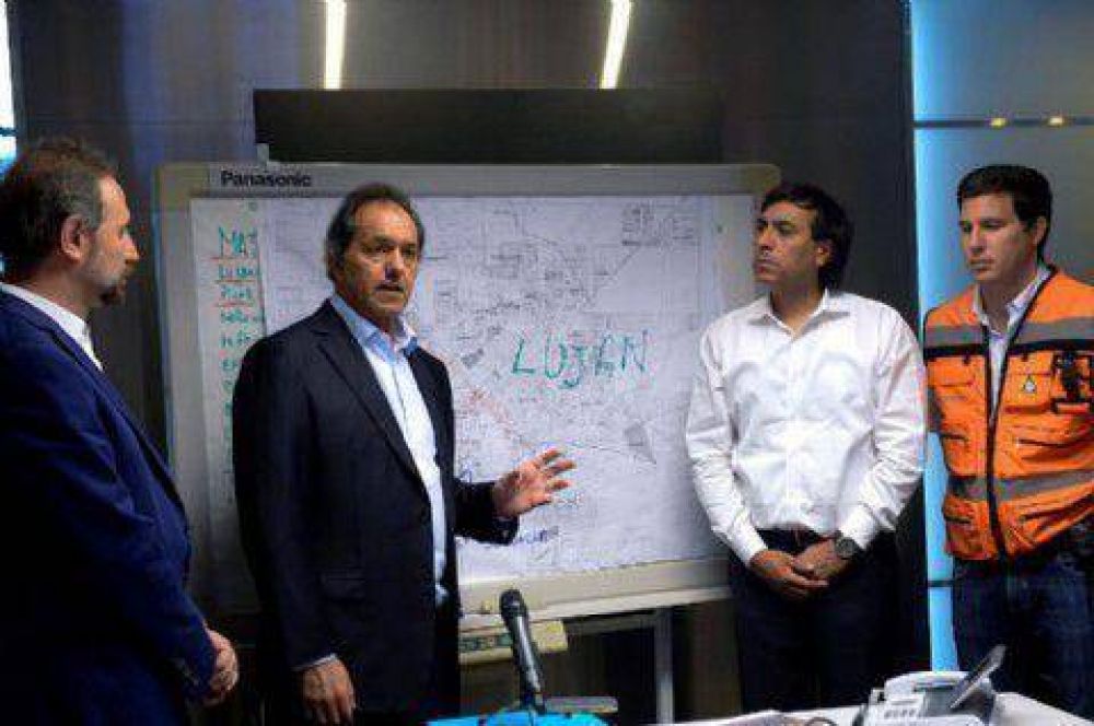 Scioli anunci� que se otorgar�n cr�ditos a damnificados por el temporal 