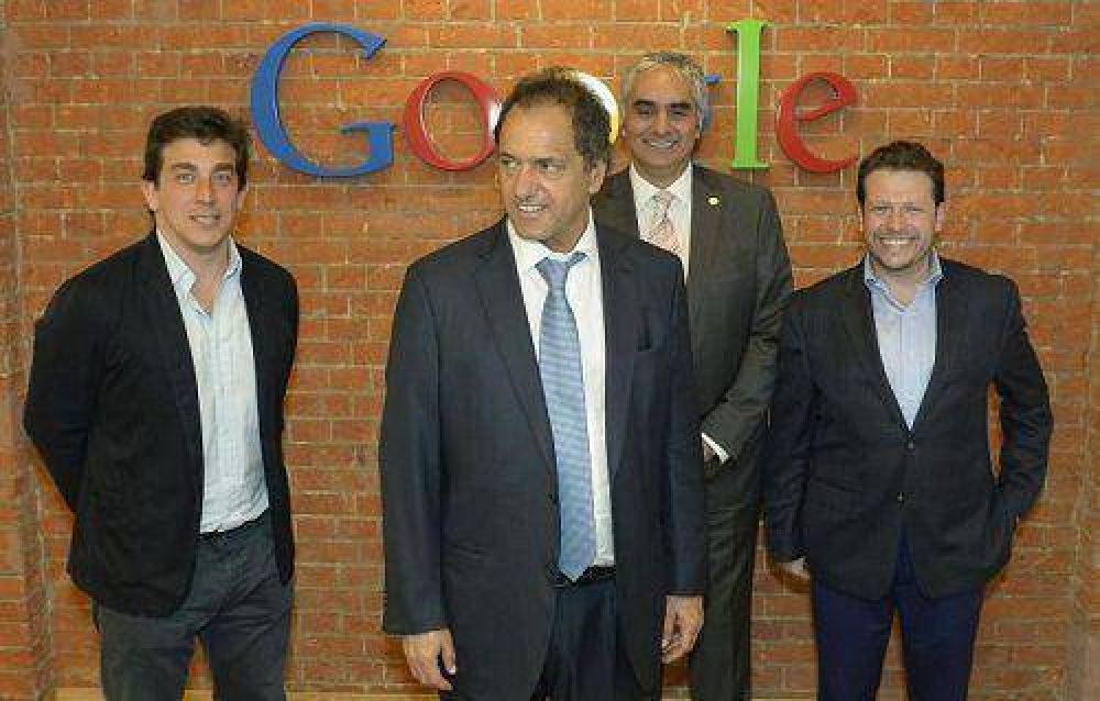 El gobernador visit las oficinas de Google Argentina
