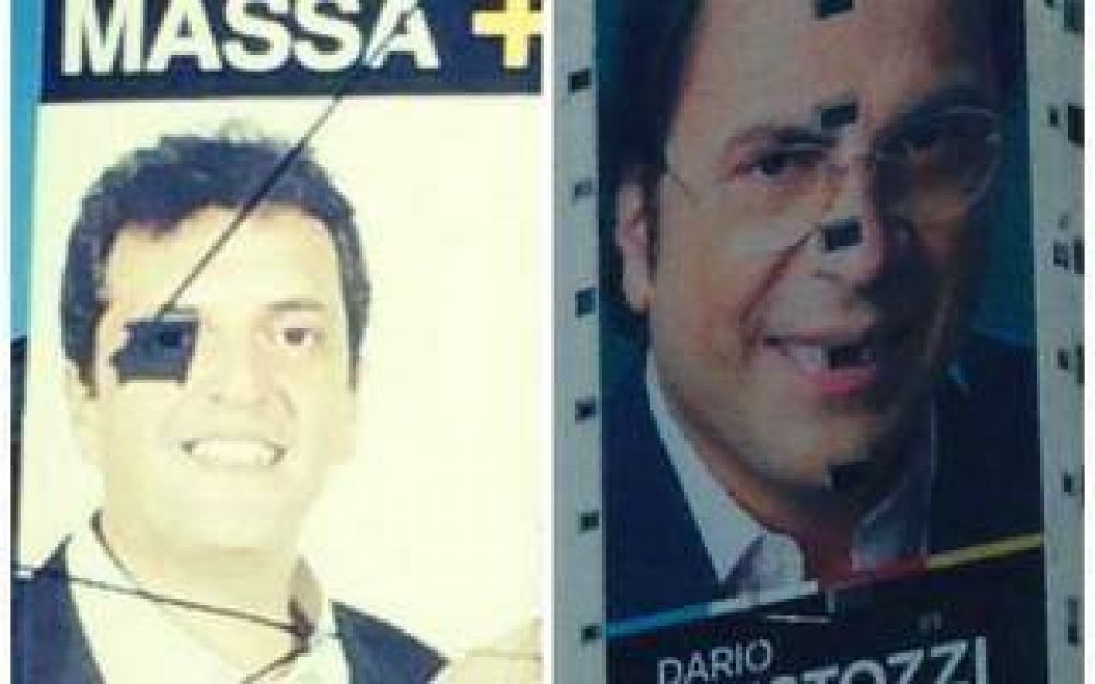 Cargadas por los carteles de Massa 