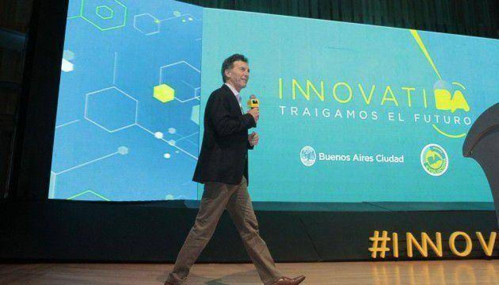 Para Macri �de golpe habr� genios como Steve Jobs y Bill Gates�