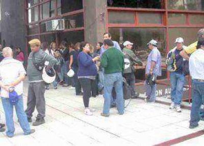 Fue una tensa jornada de paro en el municipio