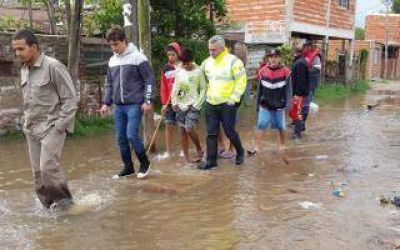 Inundaciones en Tigre por sudestada y crecida del R�o de la Plata
