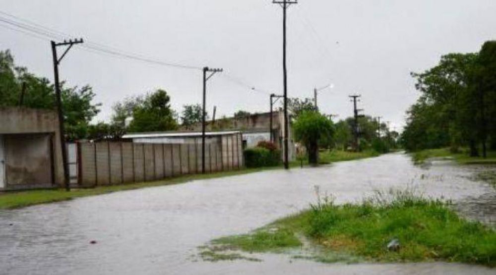 Varias calles nuevamente intransitables en Rawson