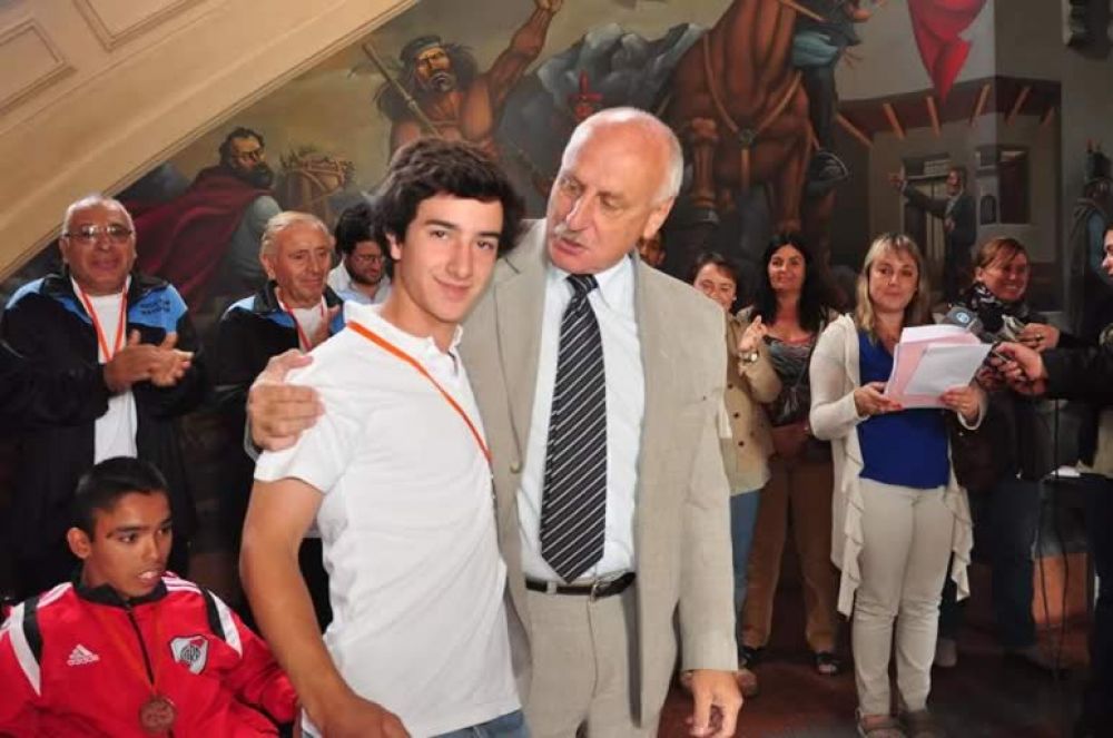 Los medallistas tuvieron su reconocimiento