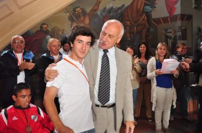 Los medallistas tuvieron su reconocimiento