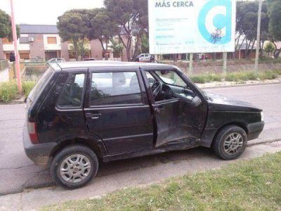 Fuerte accidente en el puente de Zapiola