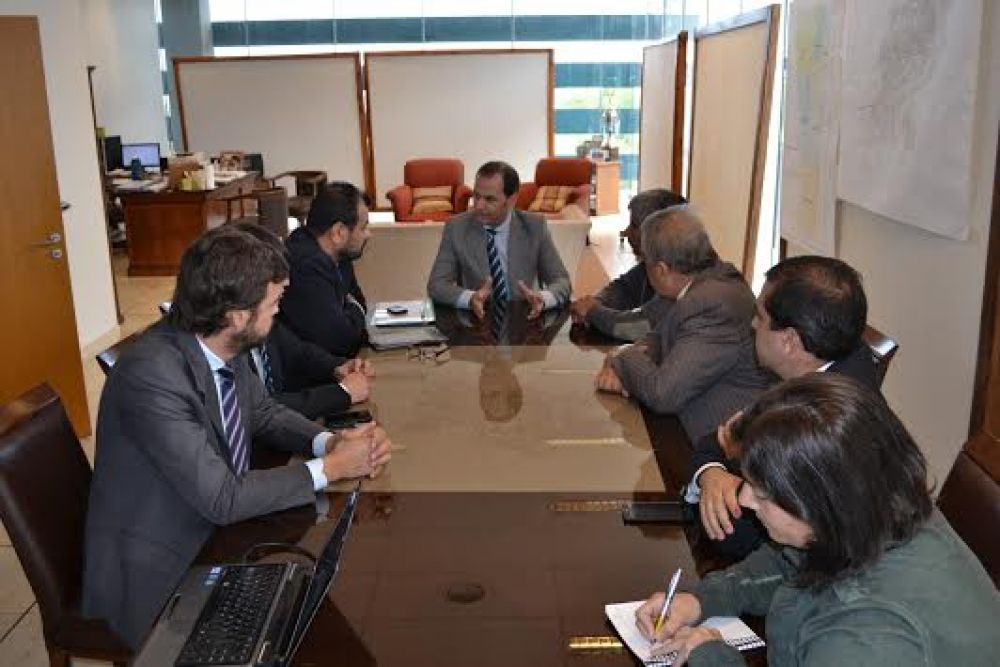 Se realiz� una reuni�n con intendentes de los departamentos San Mart�n y Belgrano