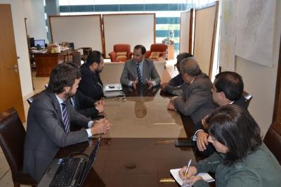 Se realiz� una reuni�n con intendentes de los departamentos San Mart�n y Belgrano
