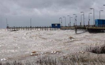 Sudestada: Sigue el alerta por vientos de entre 45 y 70 kil�metros por hora