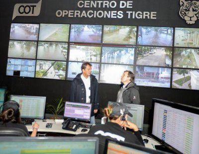 Bevilacqua visit� a Massa: plantearon la necesidad de m�s c�maras para Bah�a