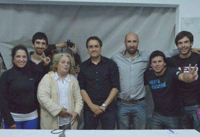 Cabandi� encabez� un plenario de Unidos y Organizados en Monte Pelloni