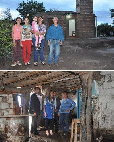 El Gobieno de la provincia entreg� viviendas sociales en Villa La Punta