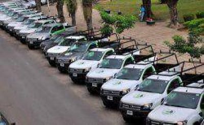 La DPEC incorpor� 25 camionetas para mejorar el servicio energ�tico