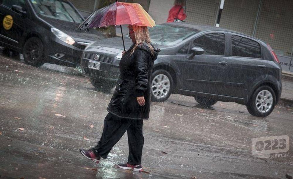 Temporal: martes sin clases para el turno ma�ana en Mar del Plata