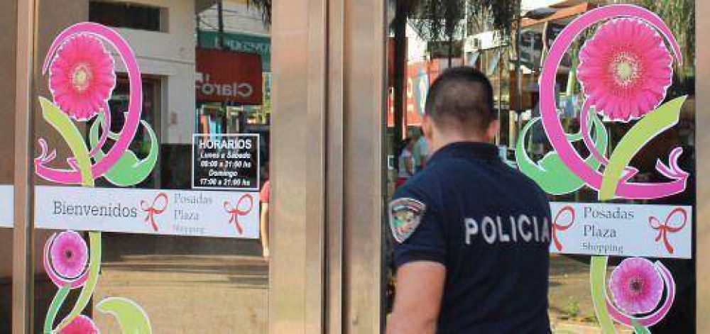 En un audaz golpe, desvalijaron la caja fuerte del shopping de Posadas