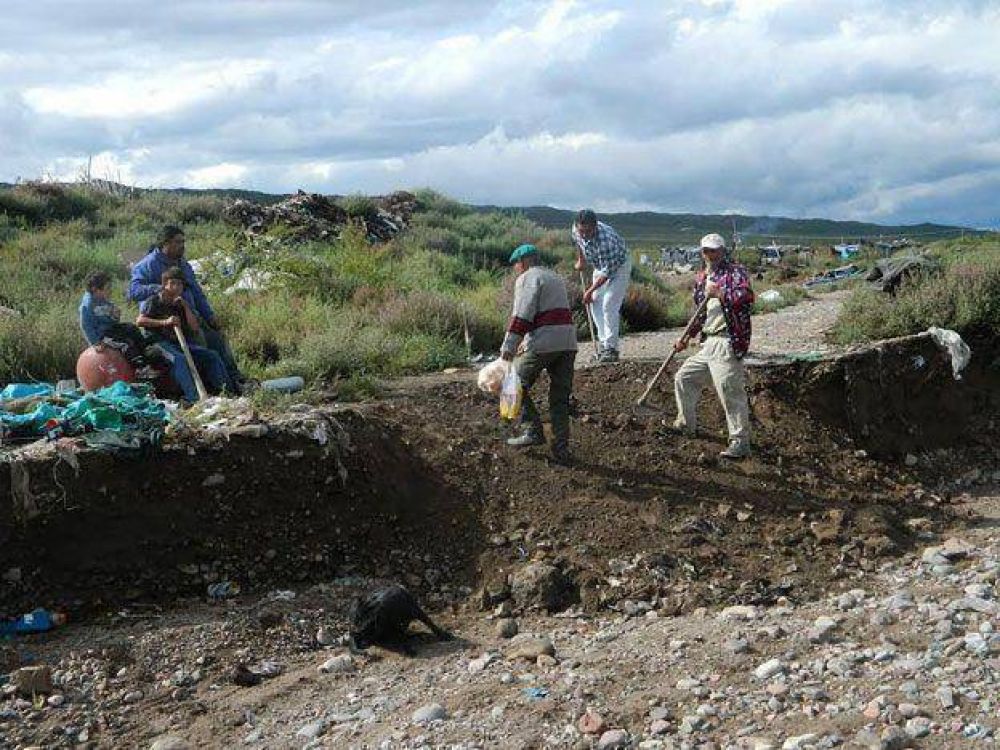 La inundaci�n amenaza a varias familias en Tupungato