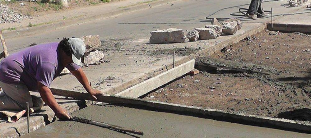 AVANZAN LAS OBRAS P�BLICAS EN LIBERTADOR	