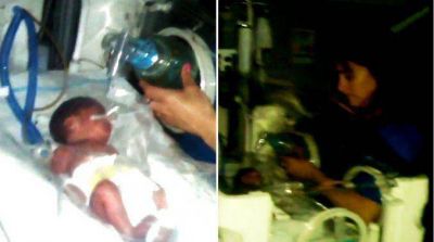 Milagro en el apag�n: m�dicos operaron con la luz de un celular en Quilmes