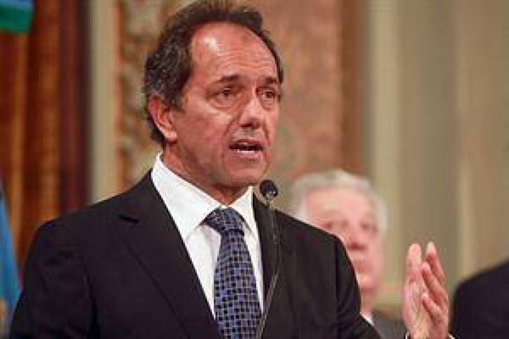 Scioli: 