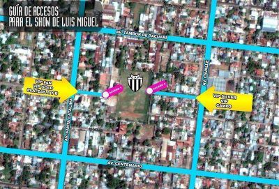 Difunden ingresos y recomendaciones para el show de Luis Miguel en Posadas
