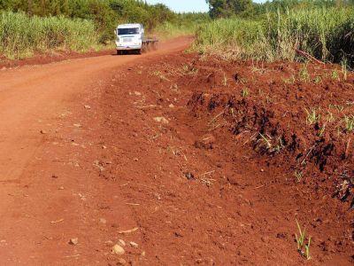 Plan de conservaci�n de caminos: realizan restauraci�n y entoscado Ruta 18