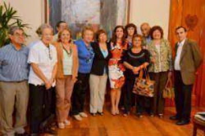 La Gobernadora recibi� a miembros del Foro de Jubilados y Pensionados