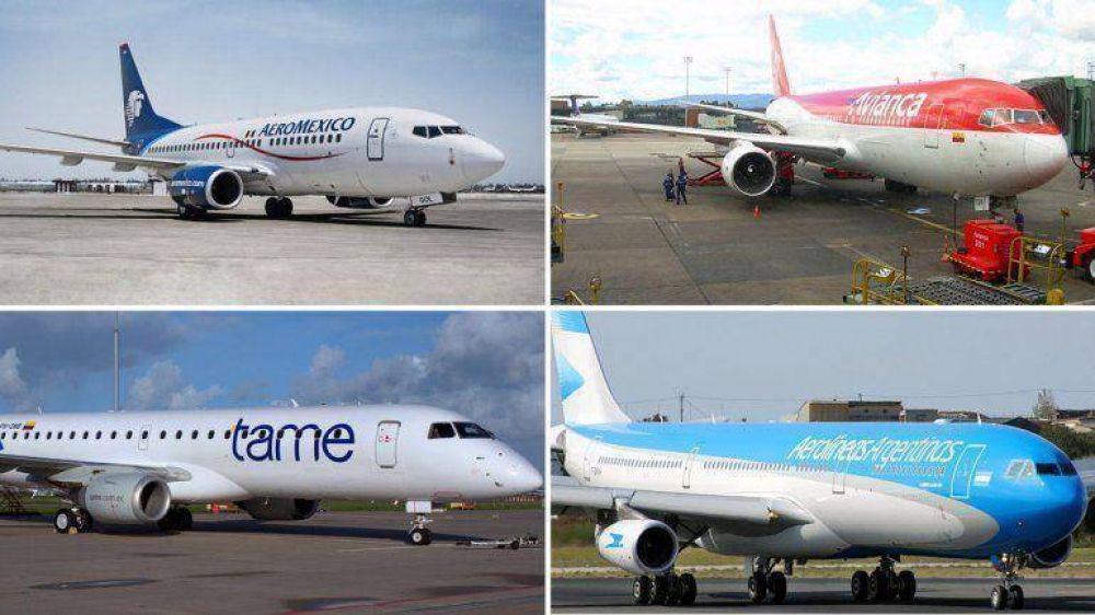 El r�gimen venezolano suspendi� la operaci�n de cuatro aerol�neas internacionales