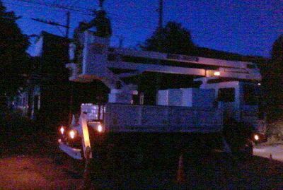 Podando un �rbol dejaron sin luz importante sector de la Ciudad