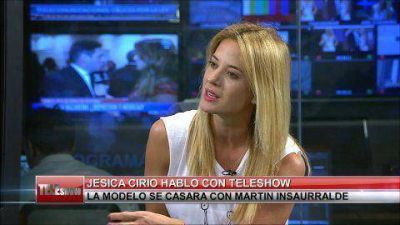 J�sica Cirio a horas de su boda: 