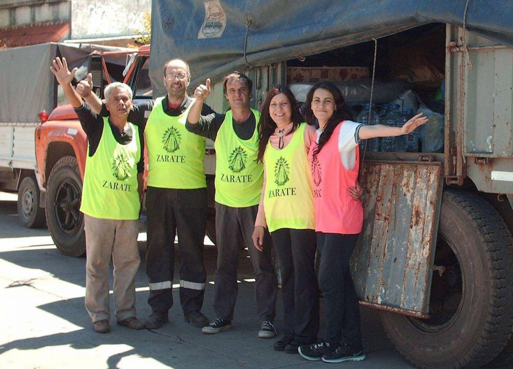 LA COMUNIDAD ZARATE�A SIGUE MOVILIZADA POR LA EMERGENCIA