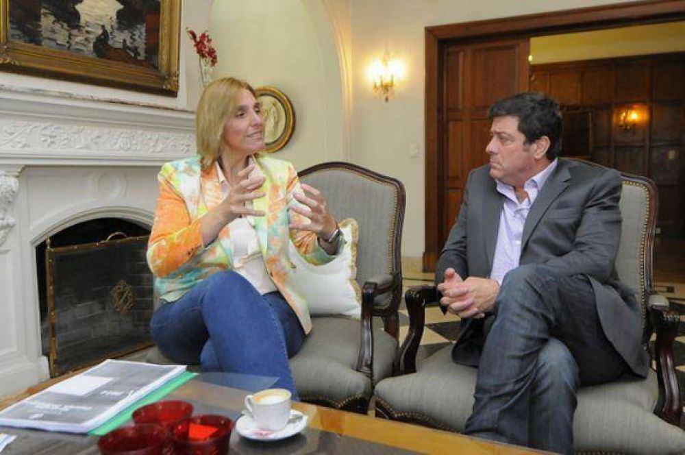 Mariotto se reuni� con Baragiola por obras para Mar del Plata