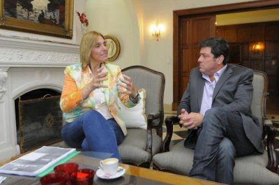 Mariotto se reuni� con Baragiola por obras para Mar del Plata