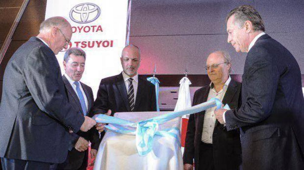 Tsuyoi inaugur la concesionaria de Toyota ms grande del pas