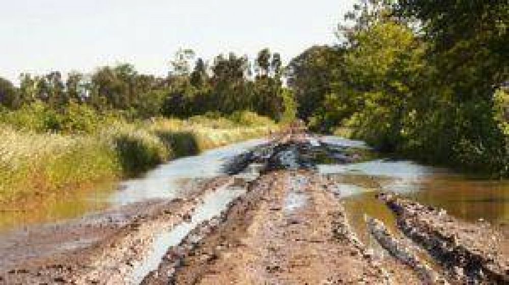 Ampliamos: El agua avanza hacia la Ruta 30