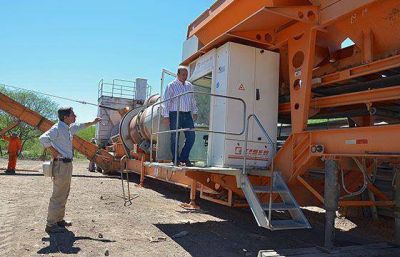 Con una Planta Asf�ltica propia, Vialidad repavimentar� 12 km del acceso a Salta 
