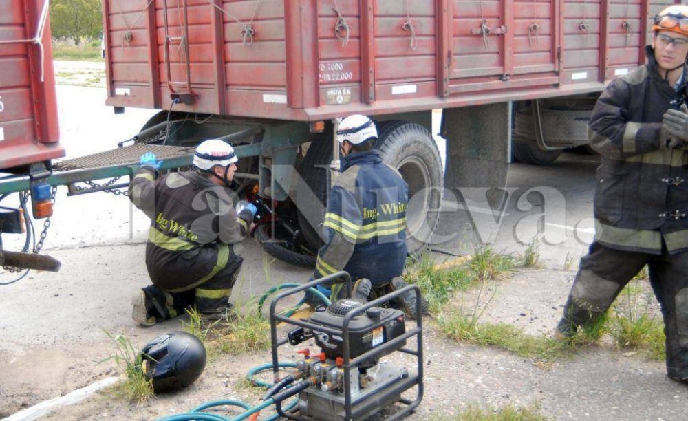 Muri� la mujer que se accident� junto a su marido en cercan�as del paraje El Tri�ngulo