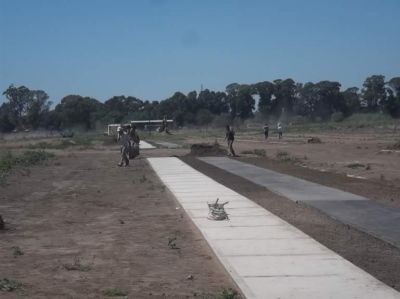 Comenzaron las obras de infraestructura y se avanza con las 192 escrituraciones