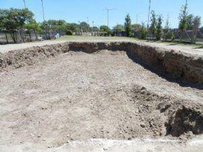 Iniciaron los trabajos de ampliaci�n del Polideportivo Sur