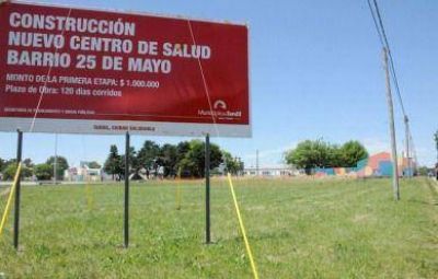 Comenzaron los trabajos con vistas a la construcci�n de un centro de salud en el barrio 25 de Mayo