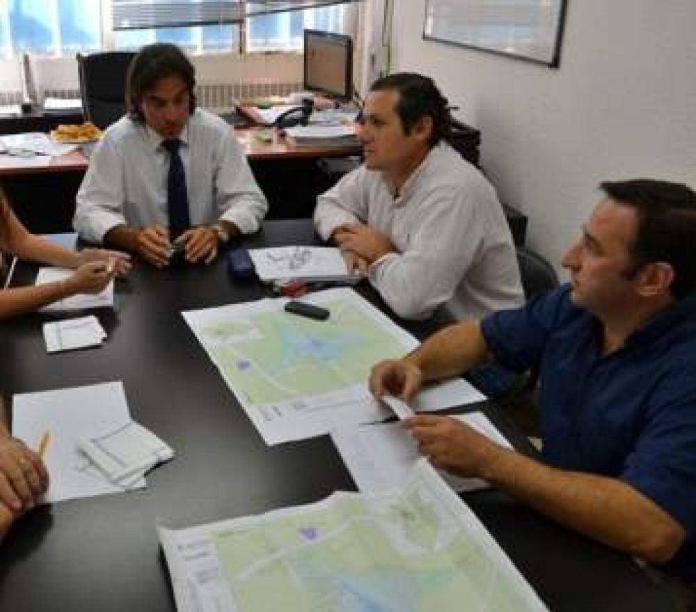 El Intendente y el Director Provincial de Infraestructura Urbana firmaron un acta acuerdo