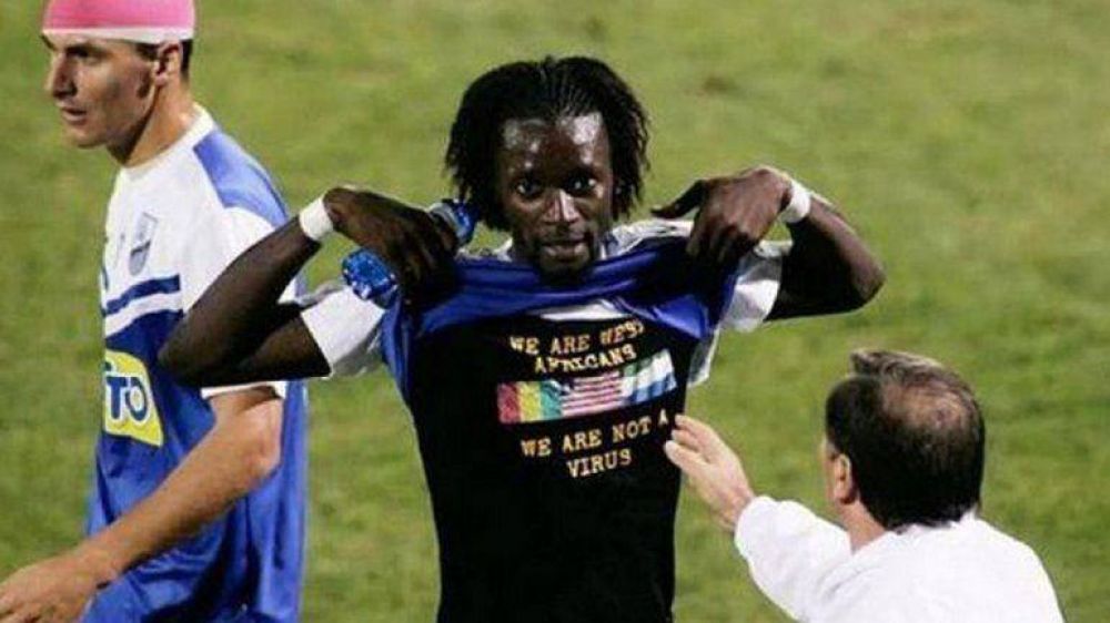 El conmovedor mensaje de un futbolista de Sierra Leona: